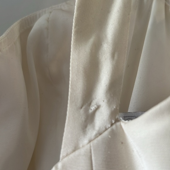 Amsale Bleecker Wedding Gown Store Floor Sample Ivory Size 10 - Picture 14 of 16